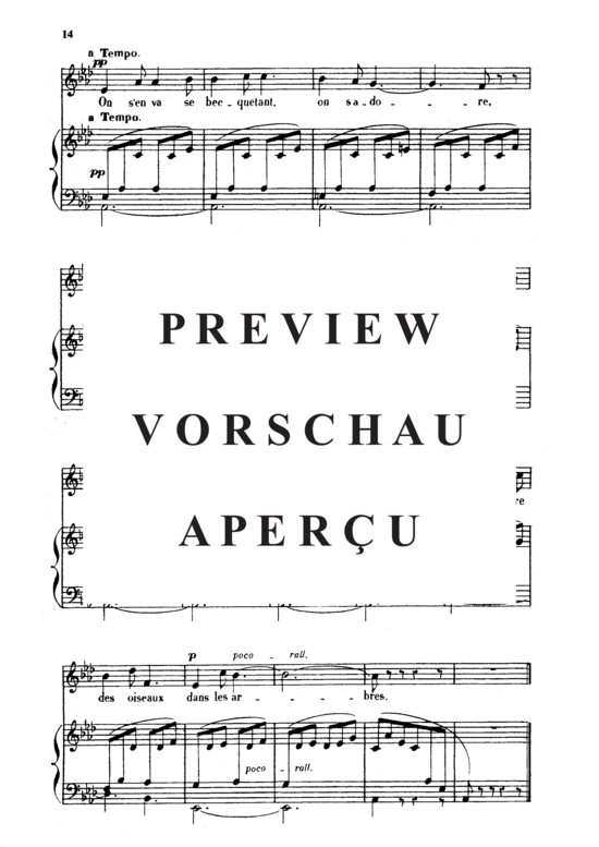 gallery: Dans les ruines d´une abbaye Op.2 No.1 , , (Gesang mittel + Klavier)