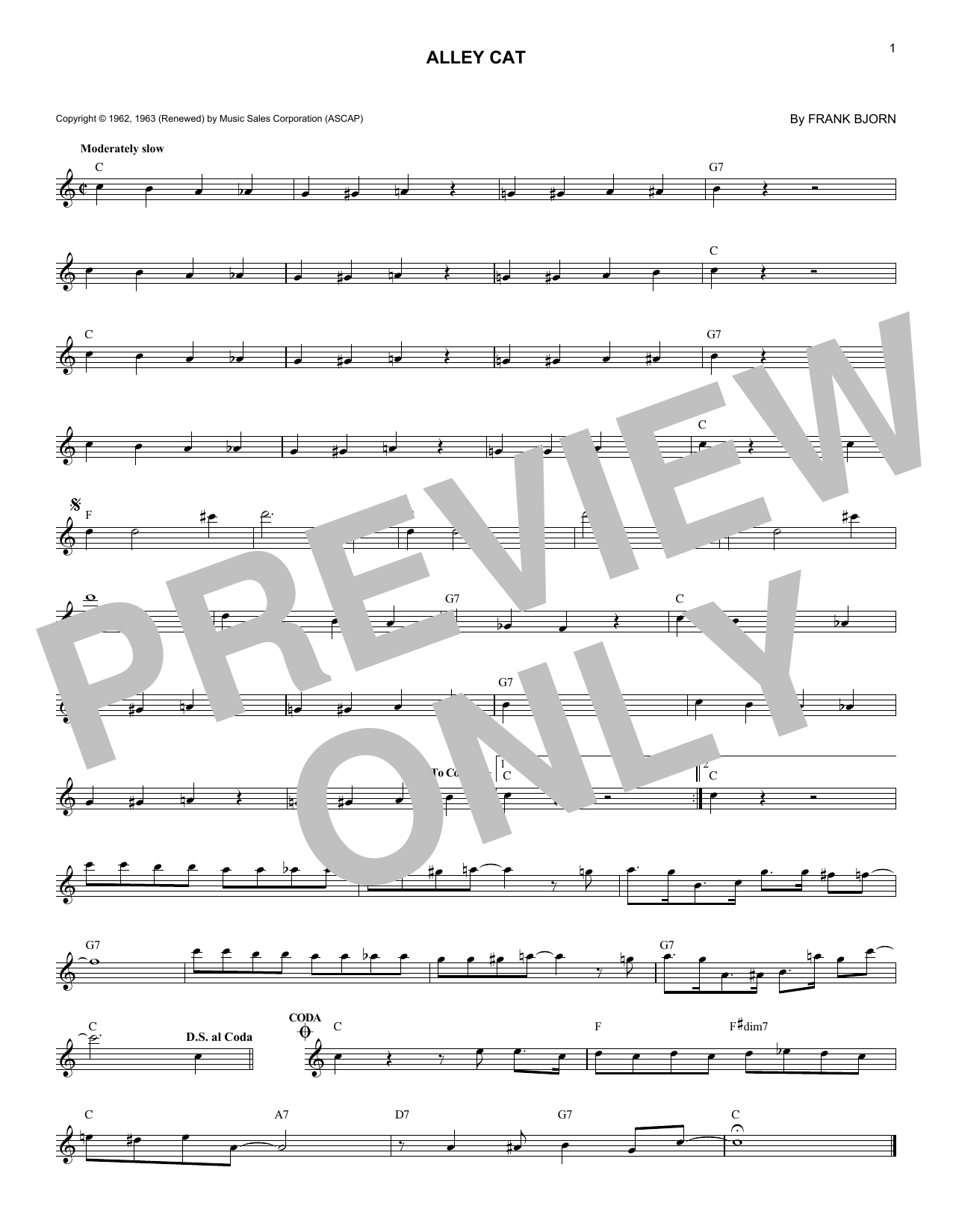 Produktbild zu: Alley Cat