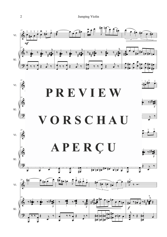 Product gallery: Page 7 of 11 Jumping Violin, , (violin and piano)