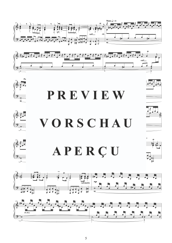 Produktgalerie: Seite 6 von 7 Fantasia and Fuge in A-Moll BWV 561, , Klavier Solo