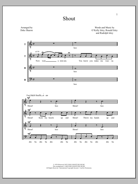 Produktbild zu: Shout