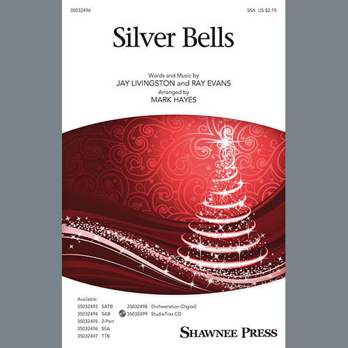 Produktbild zu: Silver Bells (arr. Mark Hayes)