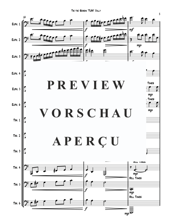 Produktgalerie: Seite 9 von 11 Tis the Season Tuba Jolly, , (Tuba Ensemble EEEEEETTTTTT)