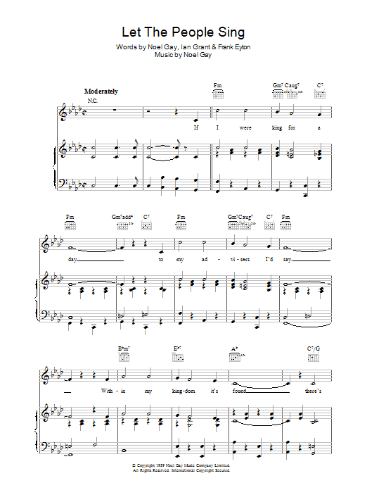 Product picture to: Let The People Sing