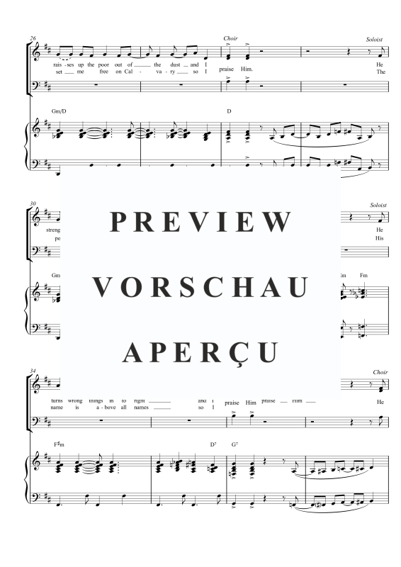 gallery: Great King, , Gemischter Chor SAB, Solo und Klavier