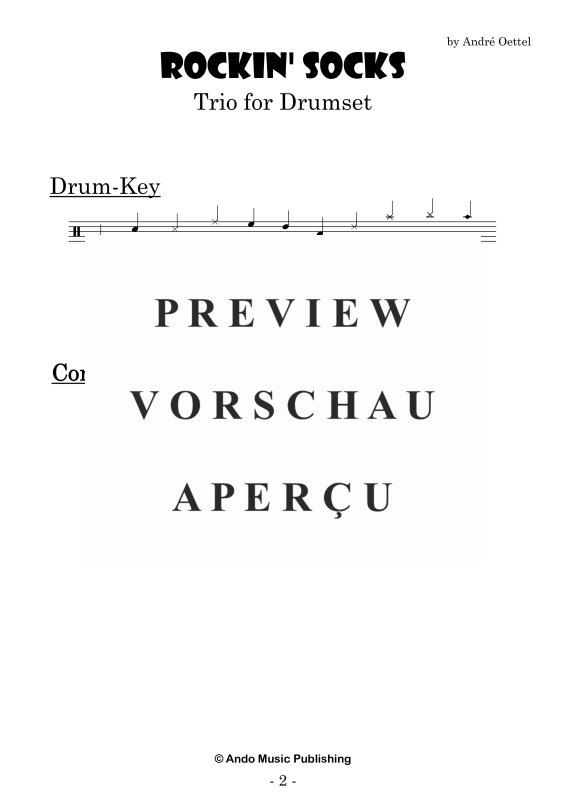 Produktgalerie: Seite 4 von 11 Rockin Socks, , Drumset Trio