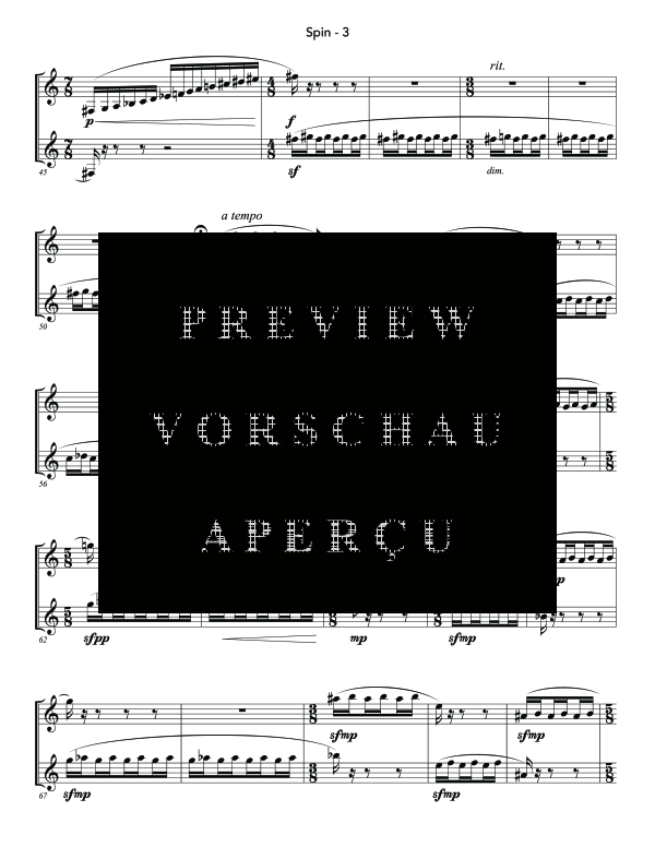 Product gallery: Page 7 of 11 Spin, , (Clarinet Duo)