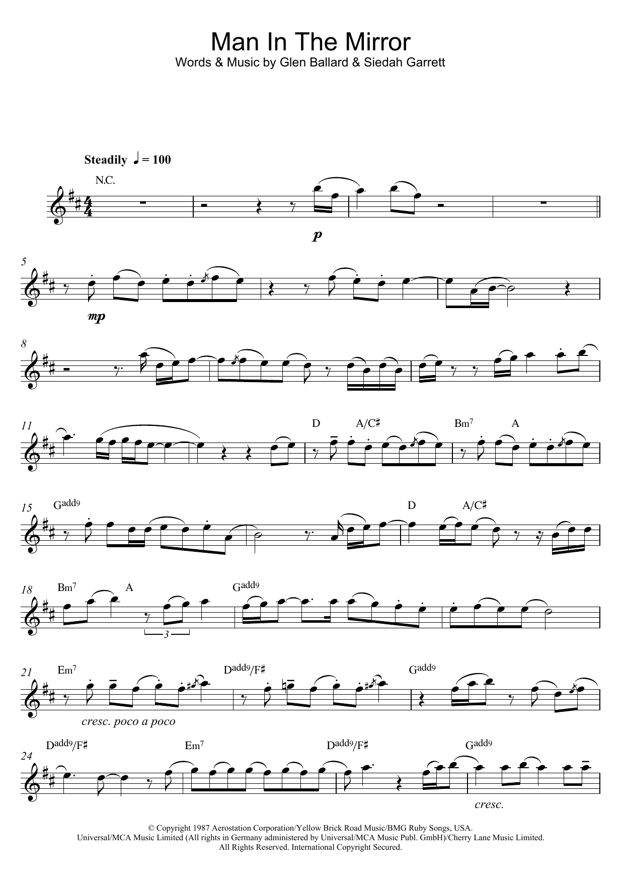 Product gallery: Page 1 of 1 Man In The Mirror, Michael Jackson