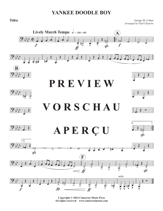 Produktgalerie: Seite 9 von 9 Yankee Doodle Boy , , (Blechbläserquintett)