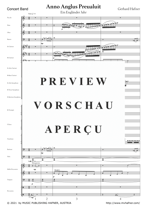 Product gallery: Page 6 of 11 Anno Anglus Preualuit, , (large wind orchestra)