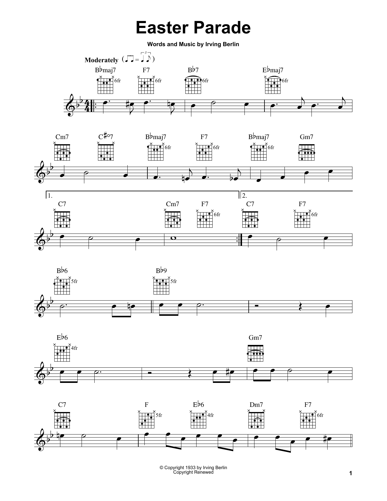 Produktbild zu: Easter Parade