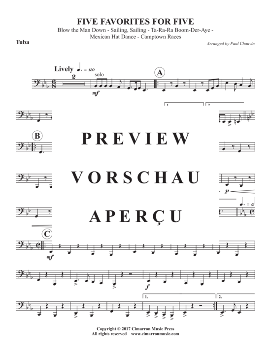 Produktgalerie: Seite 16 von 17 Five Favorites for Five , , (Blechbläserquintett)