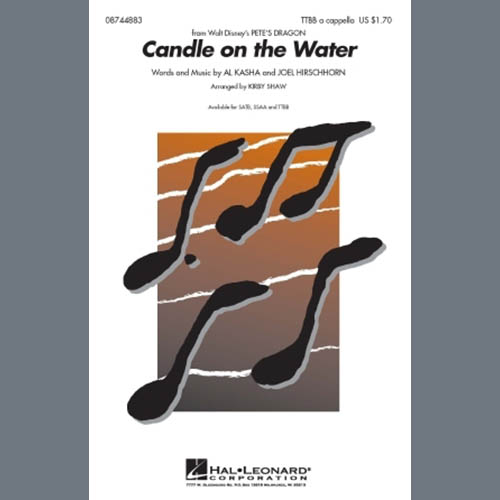 Produktbild zu: Candle On The Water (arr. Kirby Shaw)