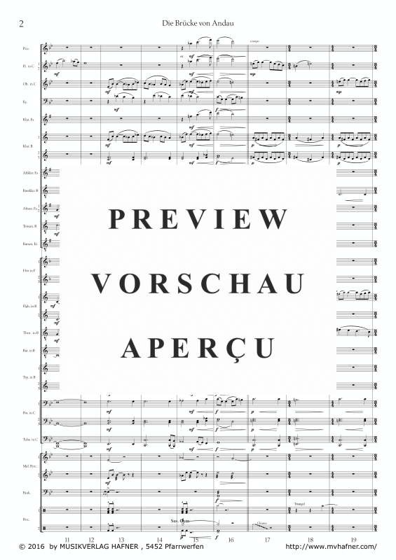 Product gallery: Page 7 of 11 Die Brücke von Andau, , (large wind orchestra)