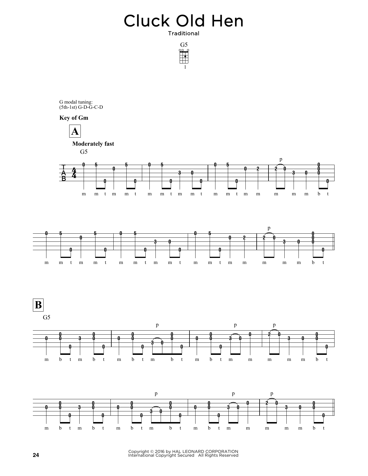 Produktgalerie: Seite 1 von 1 Cluck Old Hen, Traditional, Banjo
