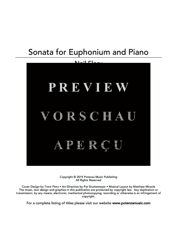 Product gallery: Page 3 of 11 Sonata, , (euphonium and piano)