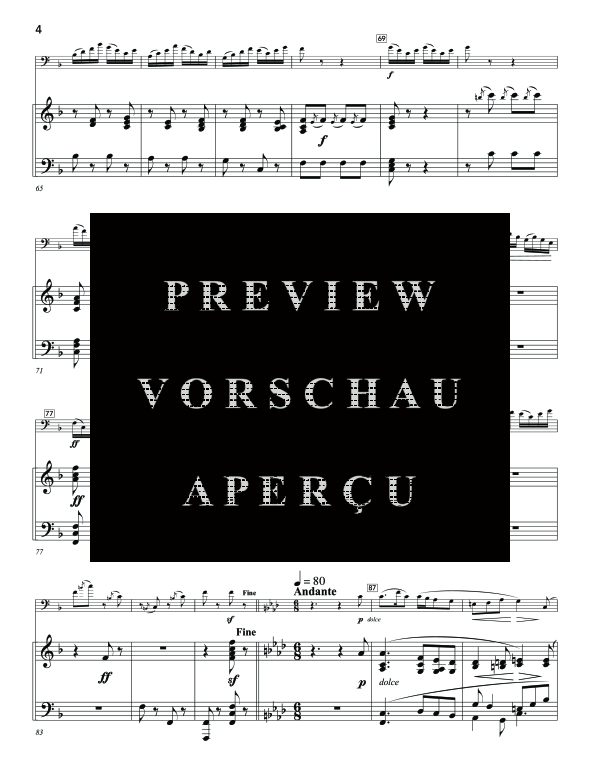 Product gallery: Page 8 of 11 Vallflickans Dans, , (euphonium and piano)