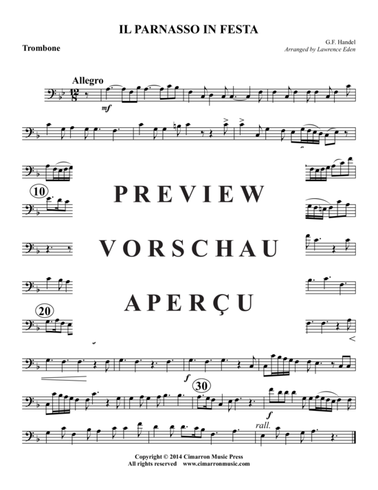 Produktgalerie: Seite 8 von 9 Il parnasso in festa , , (Blechbläser-Quintett)