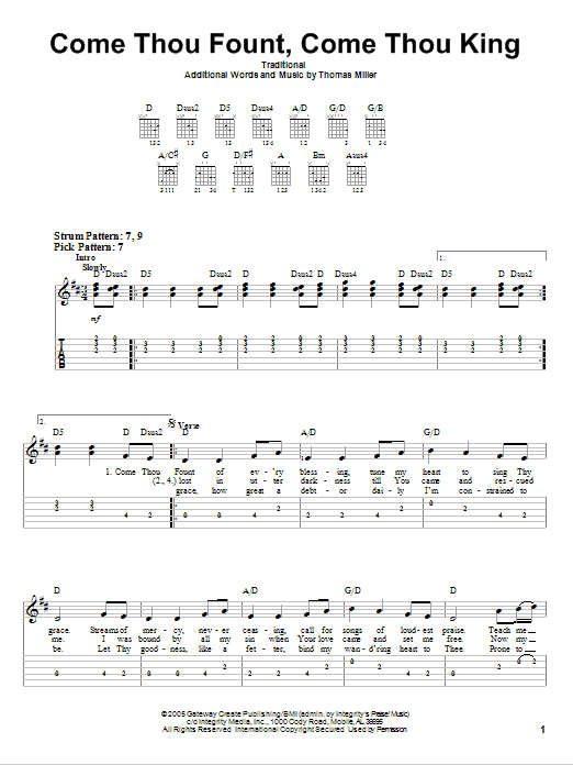 Produktbild zu: Come Thou Fount, Come Thou King