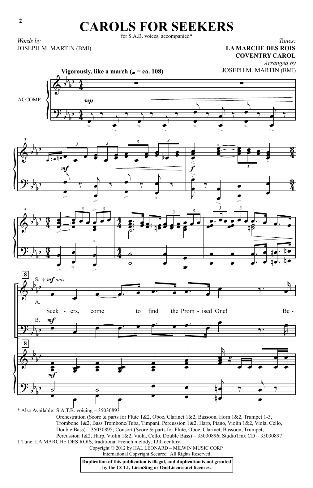 Product picture to: Carols For Seekers