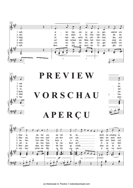 Produktgalerie: Seite 3 von 4 Aura academica , , Klavier und Gesang