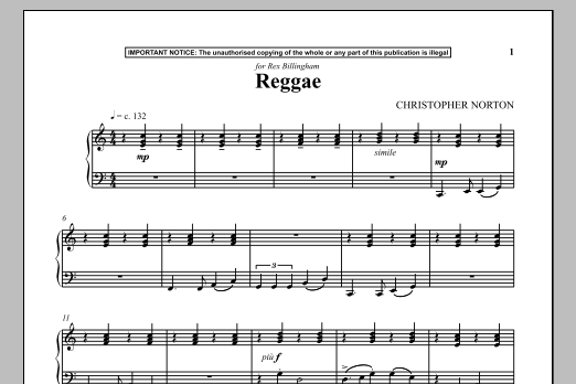 Product gallery: Page 1 of 1 Reggae, Christopher Norton