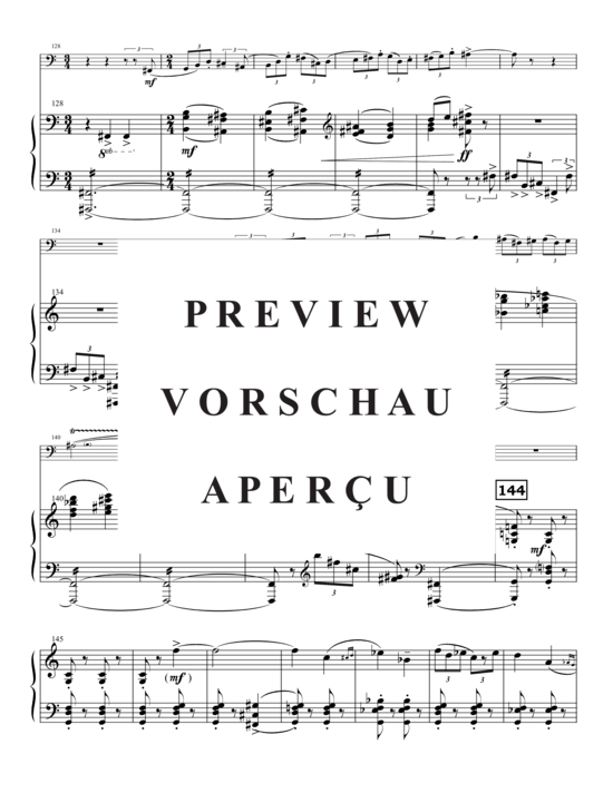 Produktgalerie: Seite 8 von 21 Concerto for Tuba and Chamber Orchestra , , (Tuba Solo + Klavier)