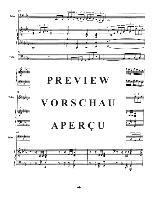 Product gallery: Page 6 of 21 Sonata for Tuba and Piano , , (tuba + piano)