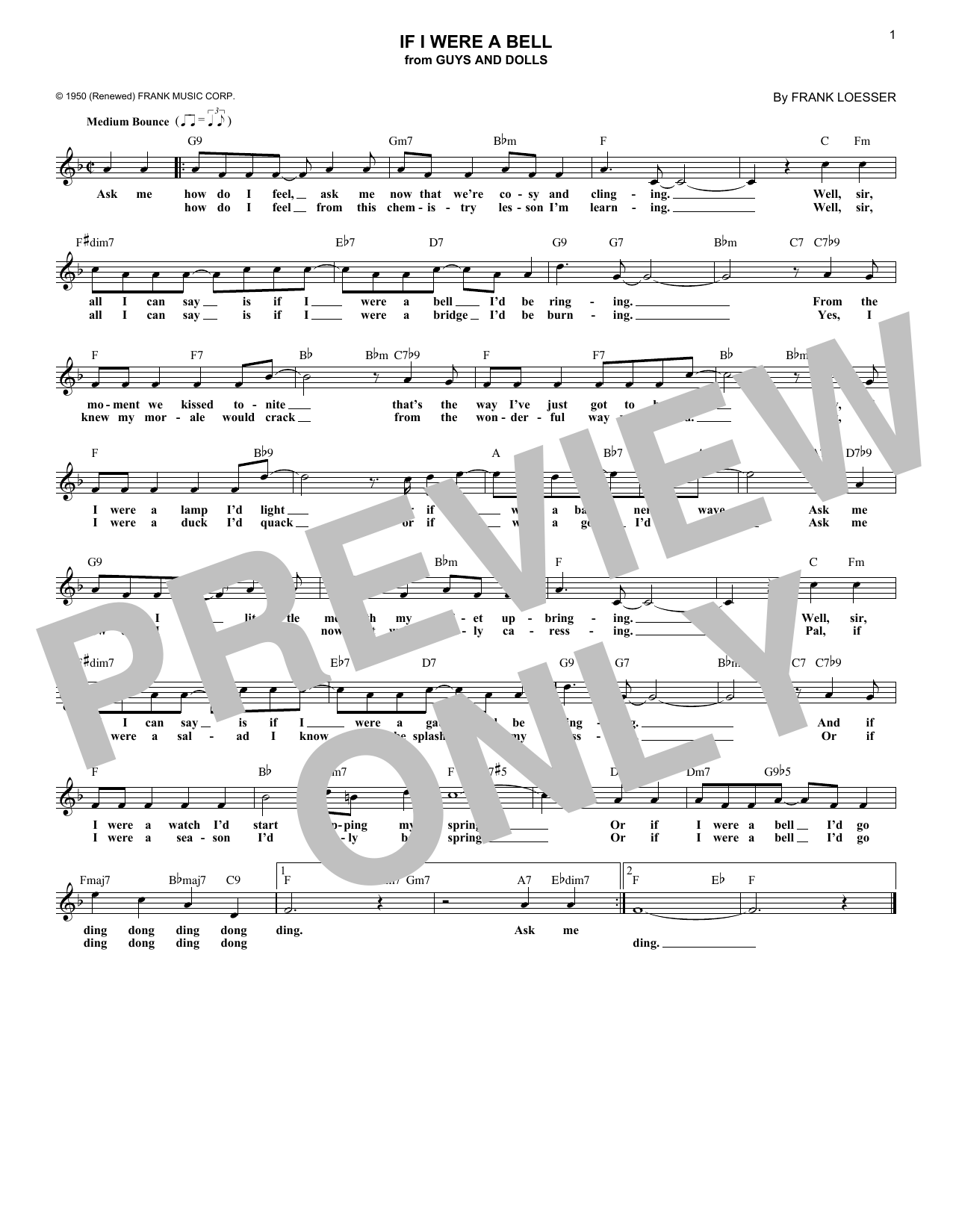 Produktbild zu: If I Were A Bell