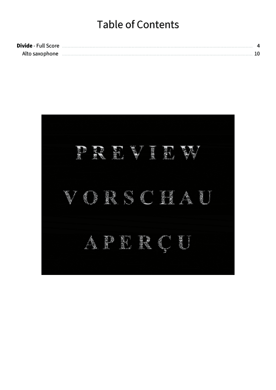 Produktgalerie: Seite 5 von 11 Divide - Gentle Melodies for Weddings, Church, and Other Occasions, , Altsaxophon und Klavier