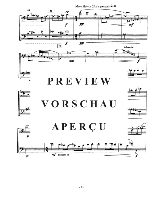 Produktgalerie: Seite 24 von 37 Six Duodecadent Duets , , (Euphonium Duett)