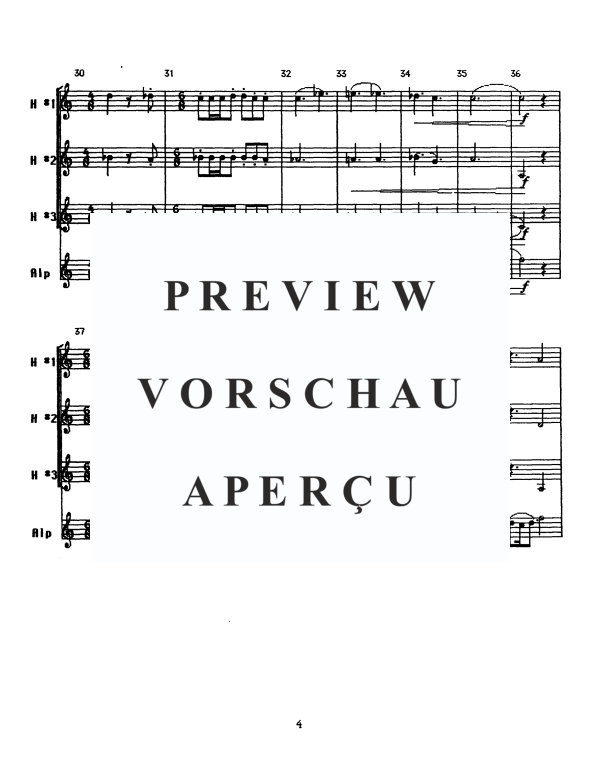 Produktgalerie: Seite 7 von 11 Alptitudinous, , Alphorn in F und Horn Trio