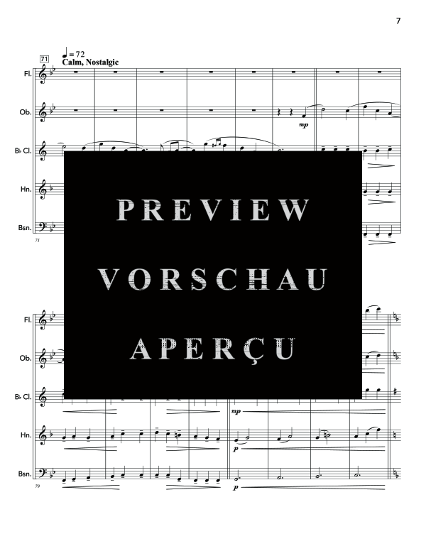 Produktgalerie: Seite 11 von 11 Drowning, , (Holzbläser Quintett)
