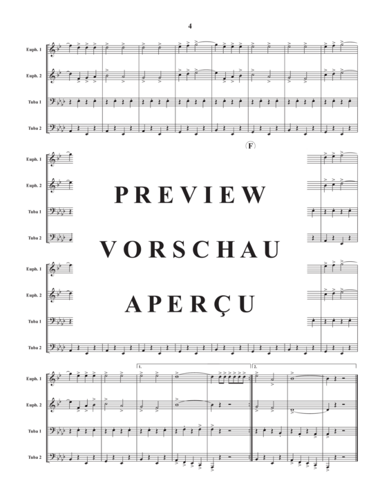 Product gallery: Page 15 of 21 March Collection for Tuba Quartet , , (Tuba Quartett EETT)