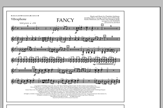 Produktbild zu:  Fancy - Vibraphone - Jay Dawson