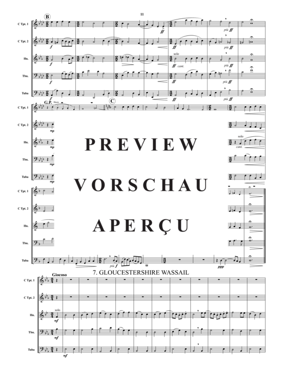 Produktgalerie: Seite 12 von 21 Carols for Brass, Set 2 , , (Blechbläser-Quintett)