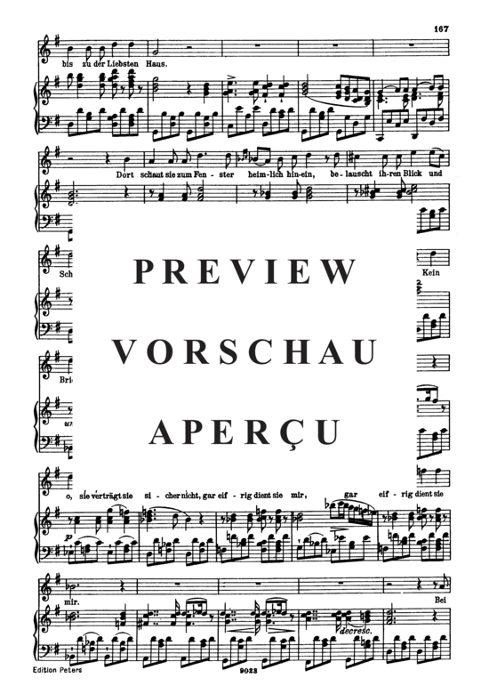 Product gallery: Page 3 of 5 Die Taubenpost D.957-14 (Schwanengesang), , High Voice and Piano