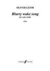 Produktbild zu: Blurry wake song