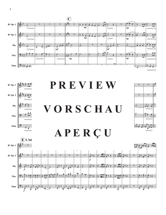 Produktgalerie: Seite 3 von 21 Folksong Fantasy , , (Blechbläserquintett)