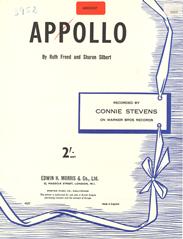 cover: Apollo, Connie Stevens, Gesang, Gitarre, Klavier