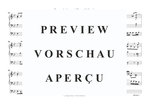gallery: Praeambulum und Fuge, , (Orgel Solo)