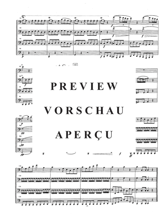 Product gallery: Page 7 of 19 Eine Kleine Nachtmusik, Mvt. 1 , , (Tuba Quartett EETT)
