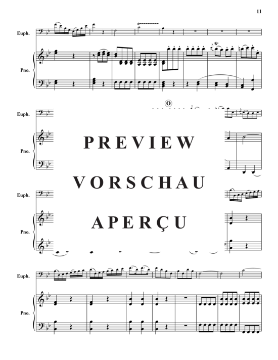 gallery: Presto aus Concerto in B , , (Bariton/Pos + Klavier)