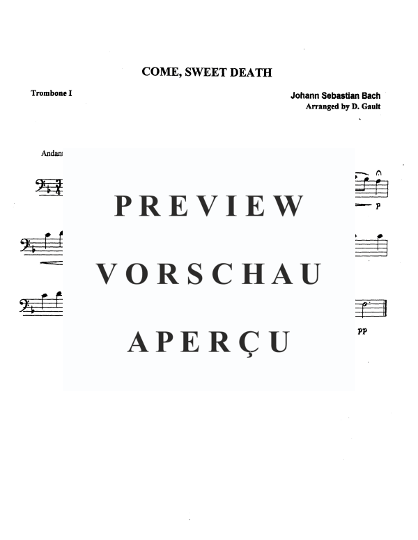 Produktgalerie: Seite 7 von 9 O Haupt voll Blut und Wunden, , Blechbläser Quartett
