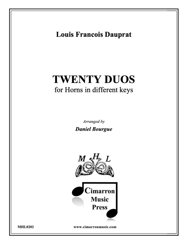 cover: 20 Duos for Horns in Different Keys, , Horn Duet
