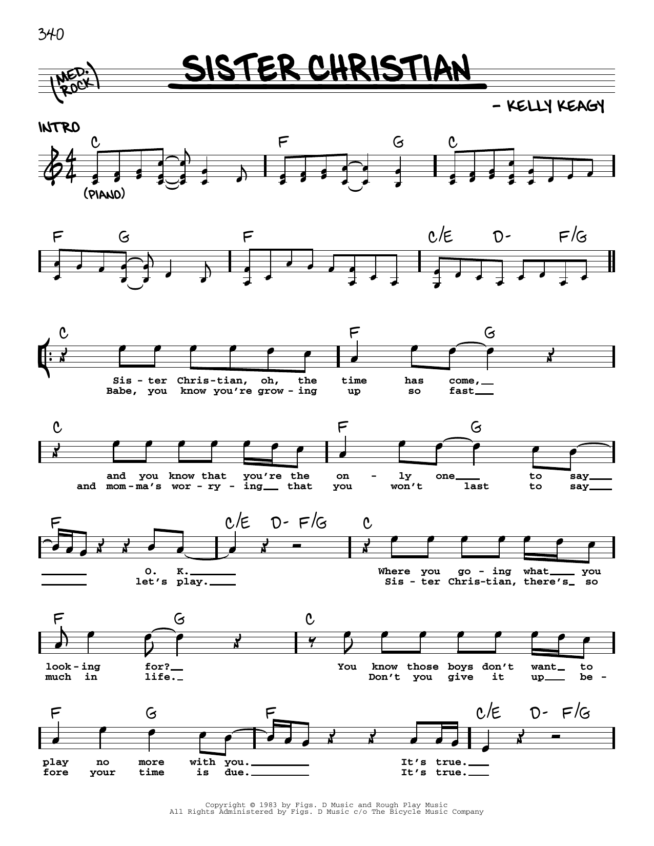 Produktbild zu: Sister Christian