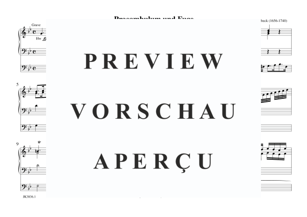 gallery: Praeambulum und Fuge, , (Orgel Solo)
