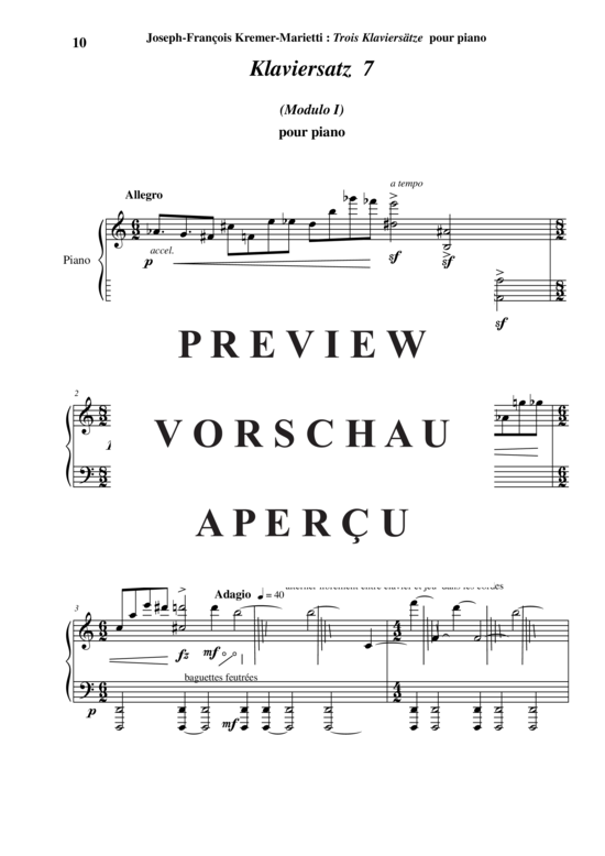 Product gallery: Page 11 of 13 Klaviersätze 5-7 , , Piano Solo