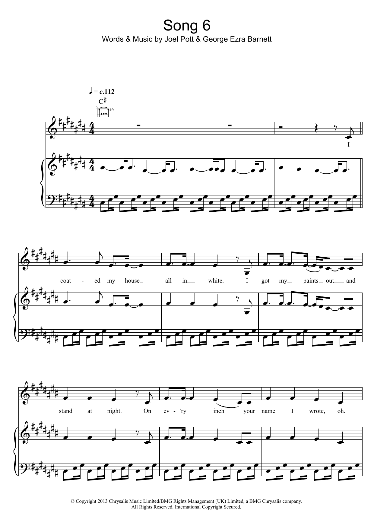 Produktbild zu: Song 6