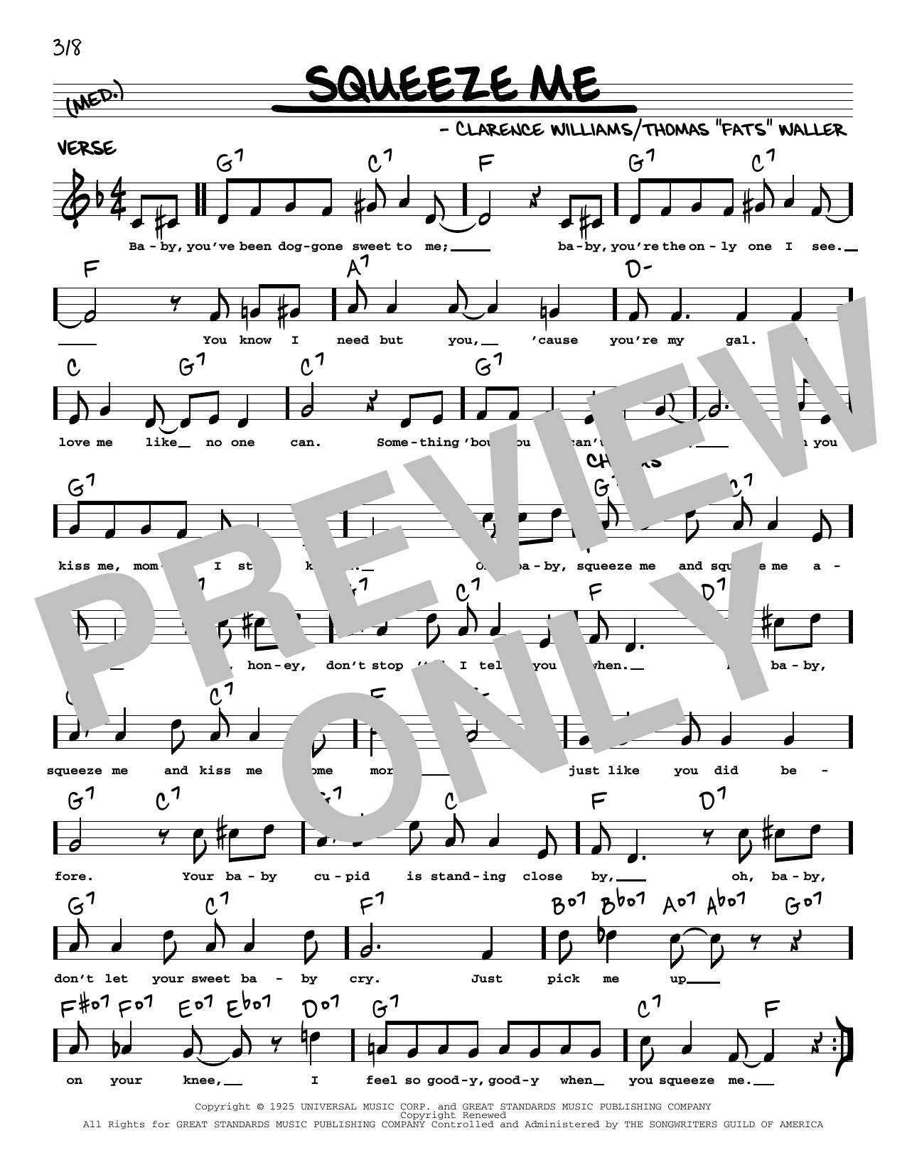 Produktbild zu: Squeeze Me (arr. Robert Rawlins)